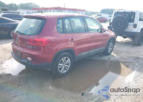 2012 Volkswagen Tiguan S from USA, damaged, VIN WVGAV7AX6CW090956